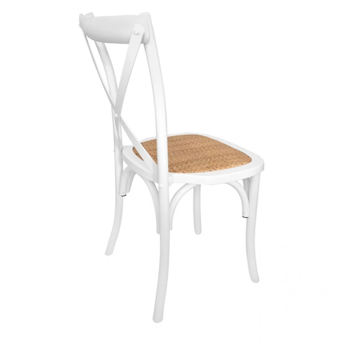 Pack 2 sillas de comedor Provenza Rattan - Blanco