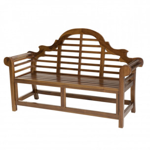 HANNA - Banc de jardin Sumatra en bois teck huilé