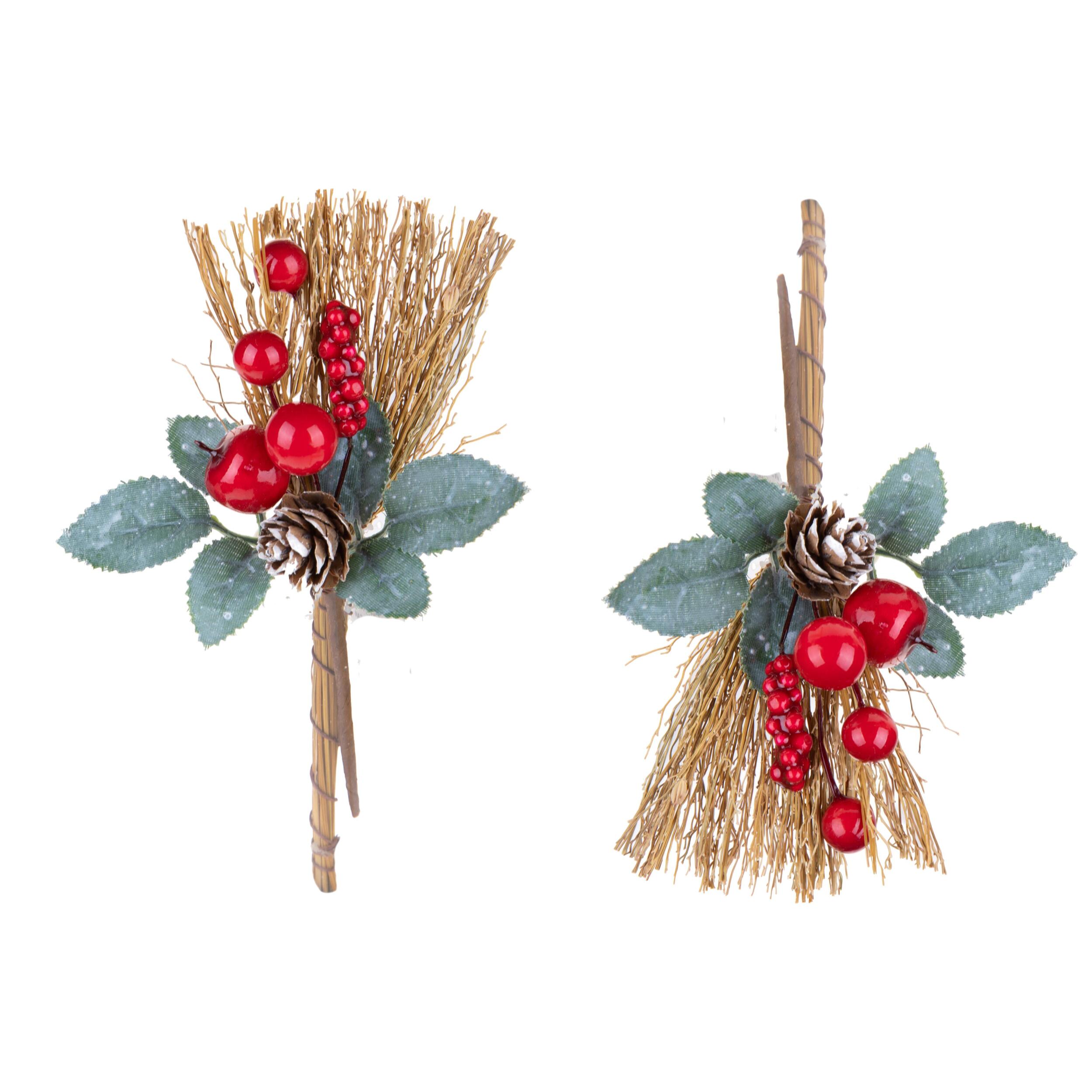 Scopetta natalizia - Pezzi 12 - 9xH19x11cm - Bianchi Dino SpA