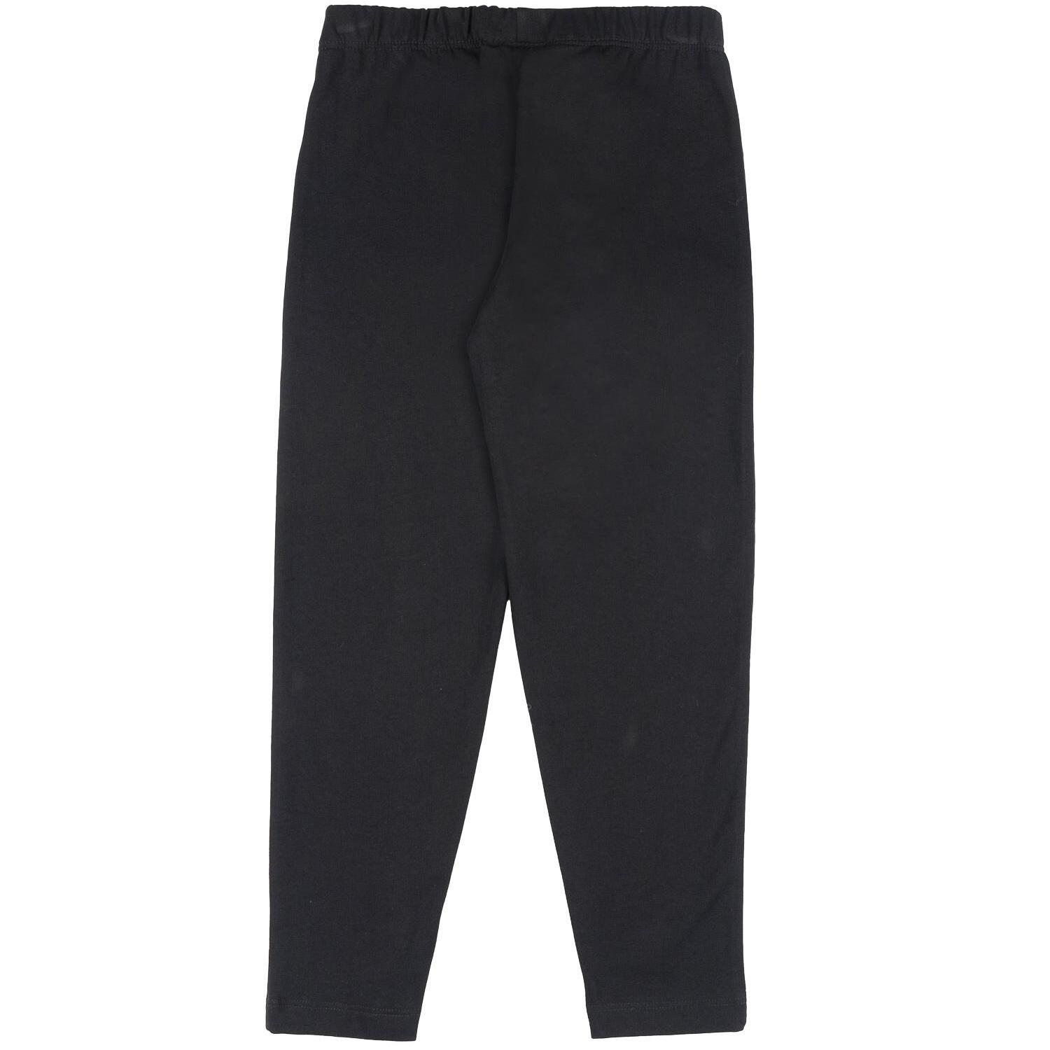 Leggings da bambina in cotone elasticizzato Leone 1947 Gold