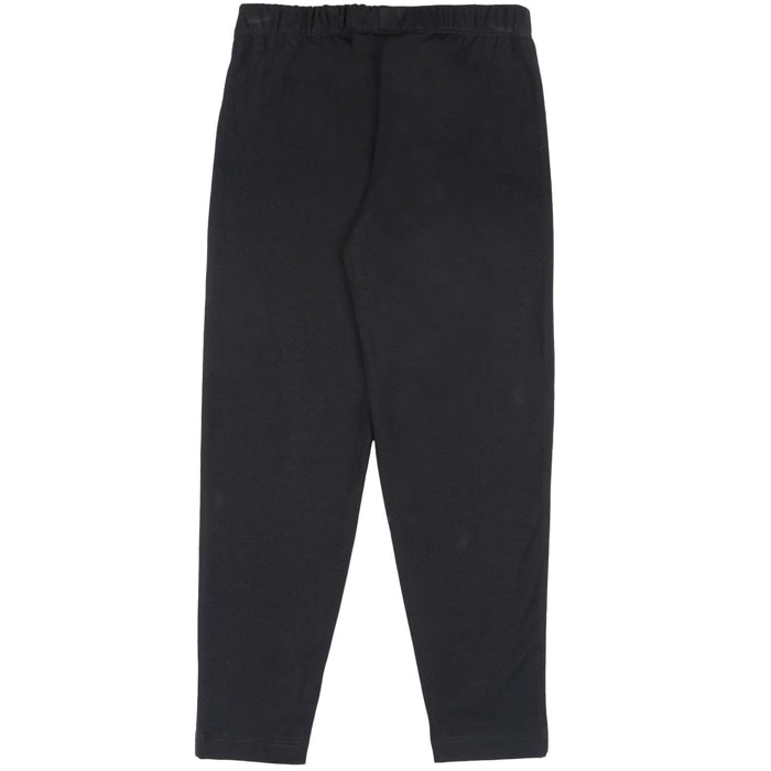 Leggings da bambina in cotone elasticizzato Leone 1947 Gold