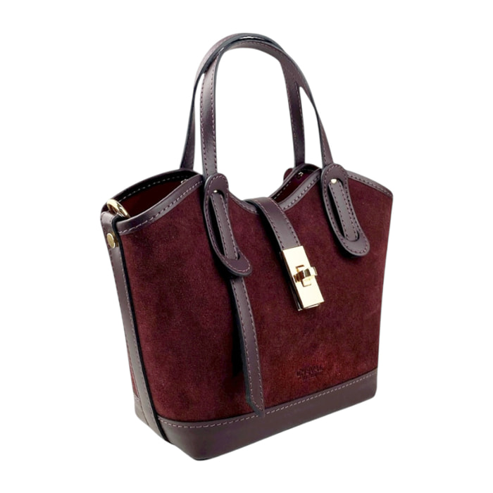 Bolso de mano Cheval Firenze Gallipoli Mini F/W Vino