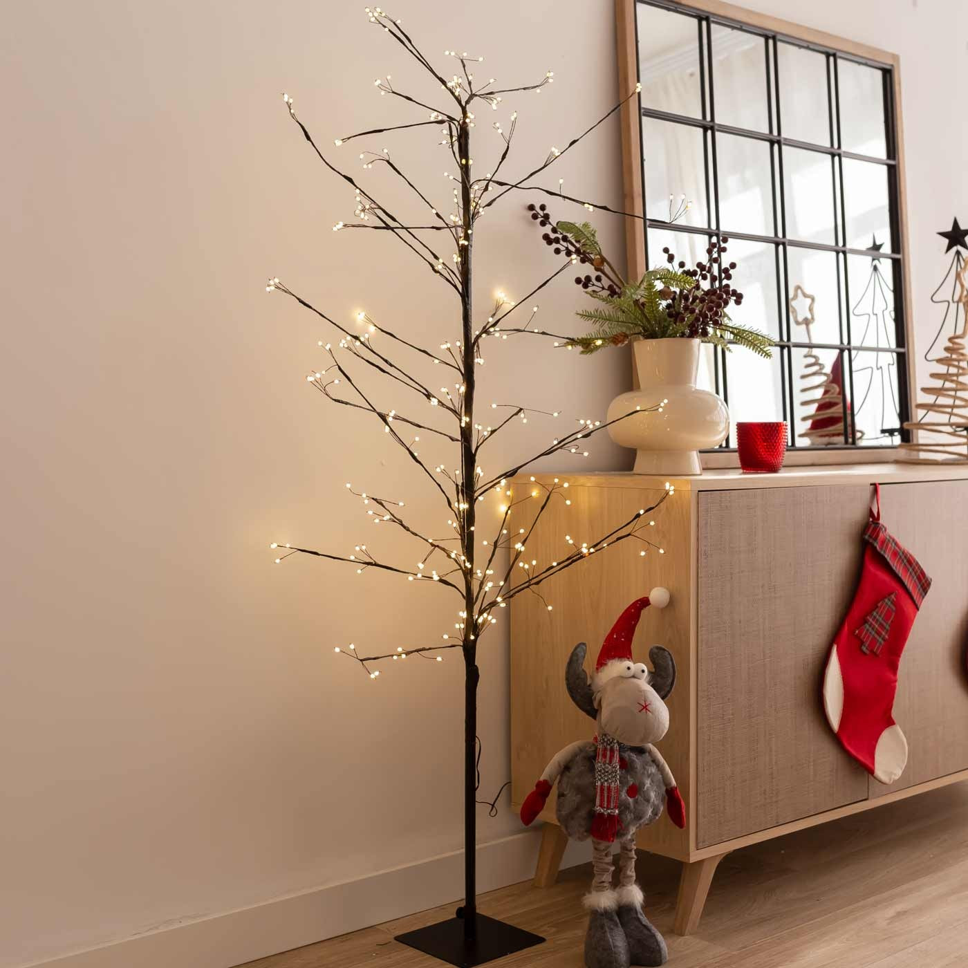 árbol navidad kemi led 150cm