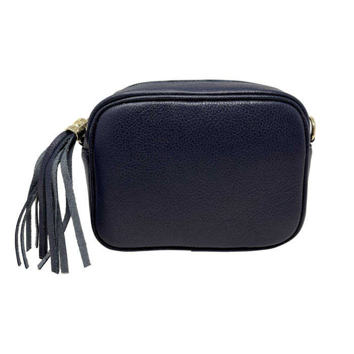 Borsetta a Tracolla Clutch in Vera Pelle Made in Italy