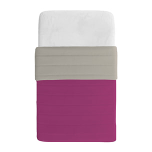 TRAPUNTINO ESTIVO BASIC SINGOLO, TINTA UNITA DOUBLEFACE