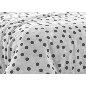 Copripiumino 100% Cotone Disegno Pois LT