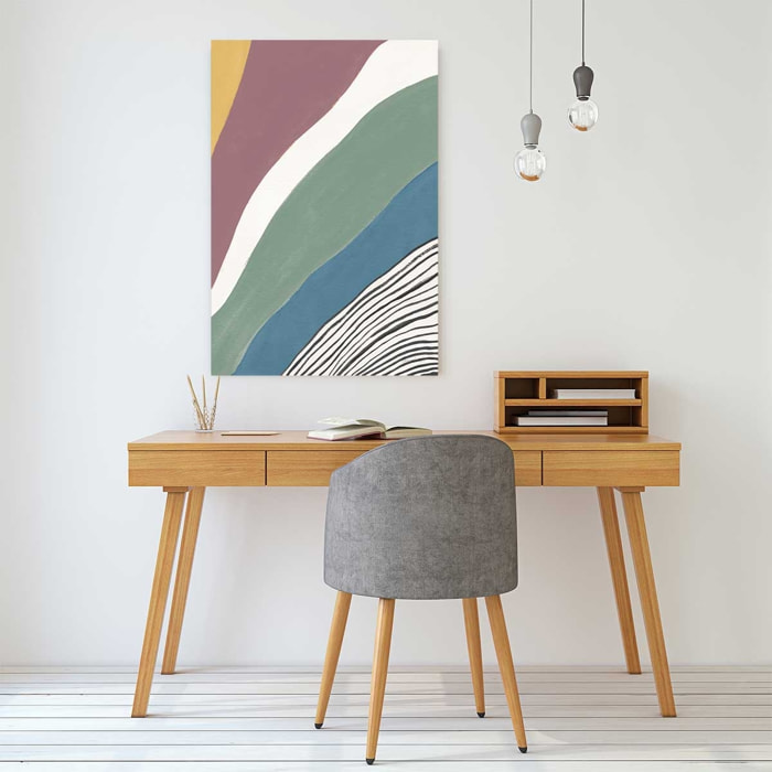 Tableau Retro coloré iv Tableau plexiglas