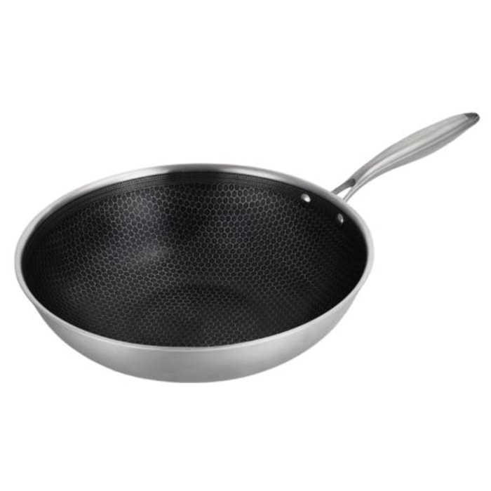 Wok   triplex - "BlackSteel"