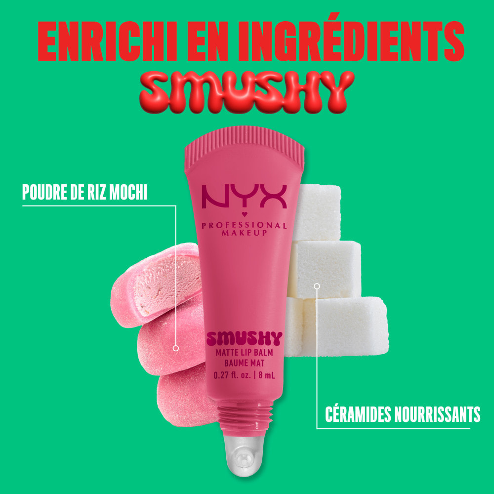 NYX Professional Makeup Smushy baume à lèvres teinté Swipe Sesh