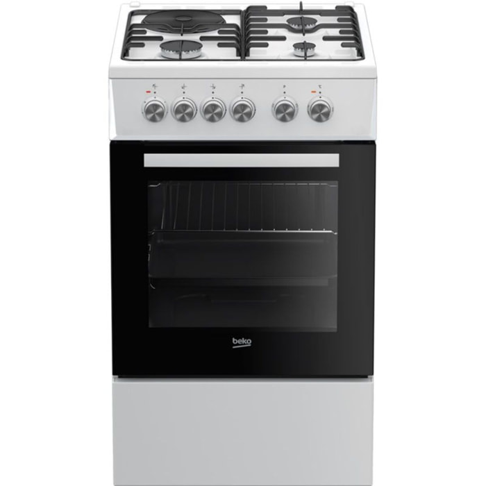 Cuisinière mixte BEKO FSS53000DW