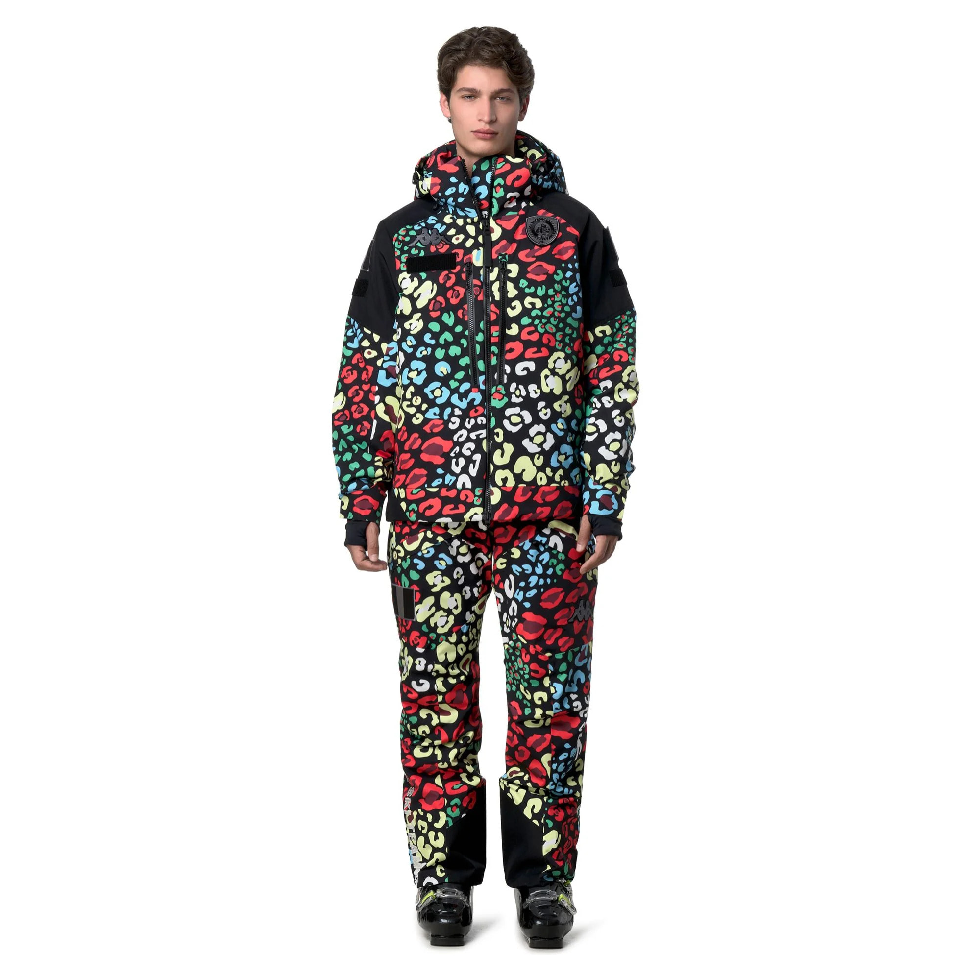 Kappa - Pantaloni Uomo Donna Nero - 6Cento 622Cg Premium