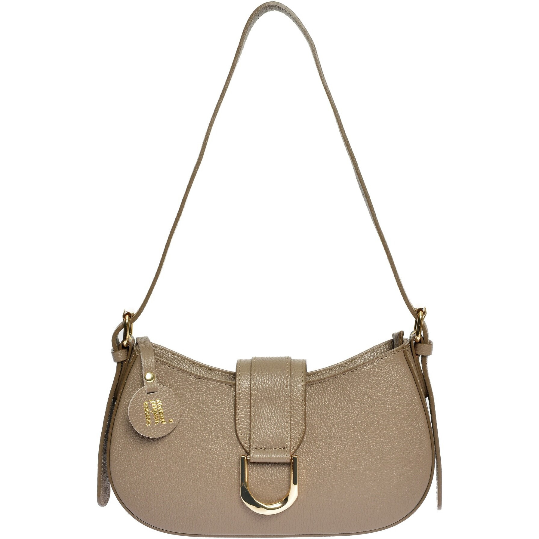 Borsa a spalla Anna Luchini Beige