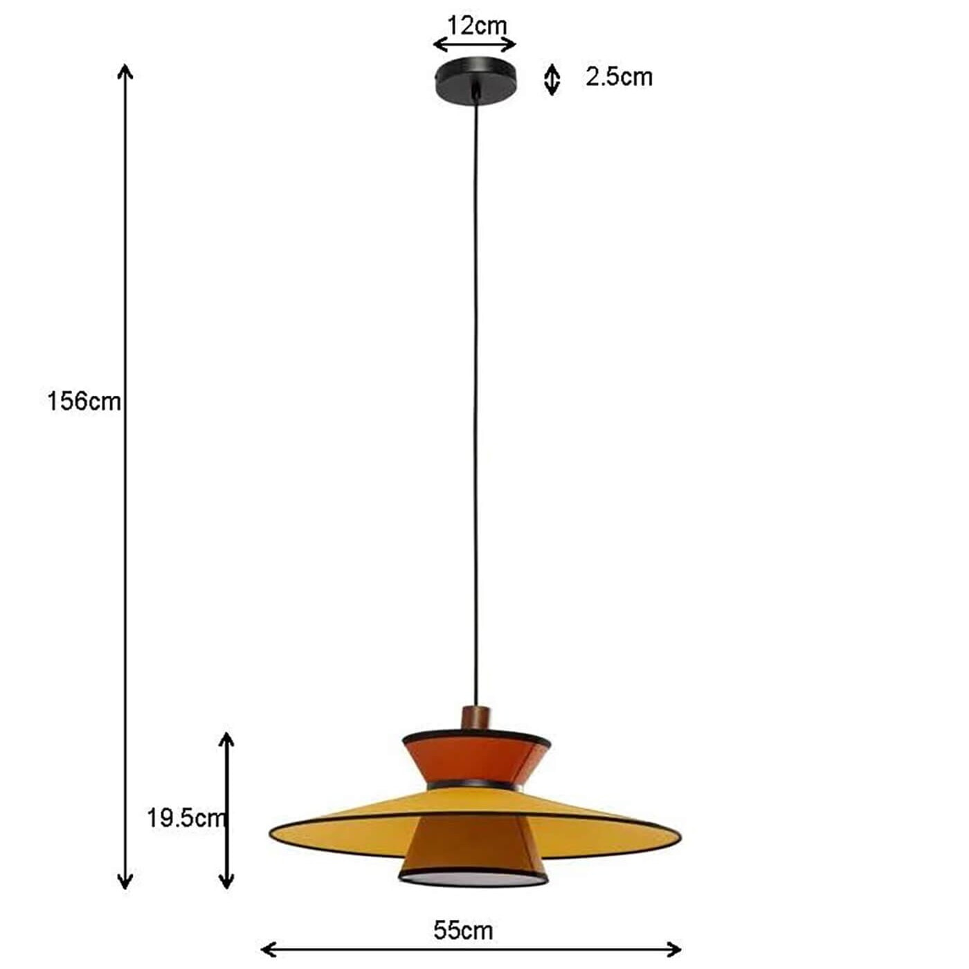 Suspension Riva 55cm Kare Design