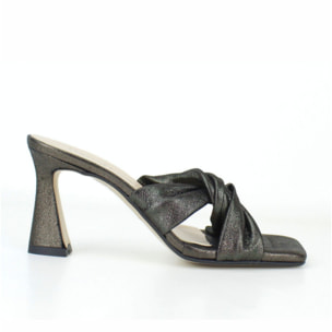 Sandalia nudo. Tacón de 7 cm