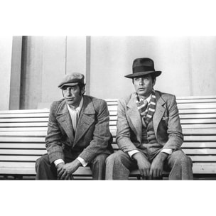 Tableau Belmondo et Delon dans Borsalino Tableau plexiglas