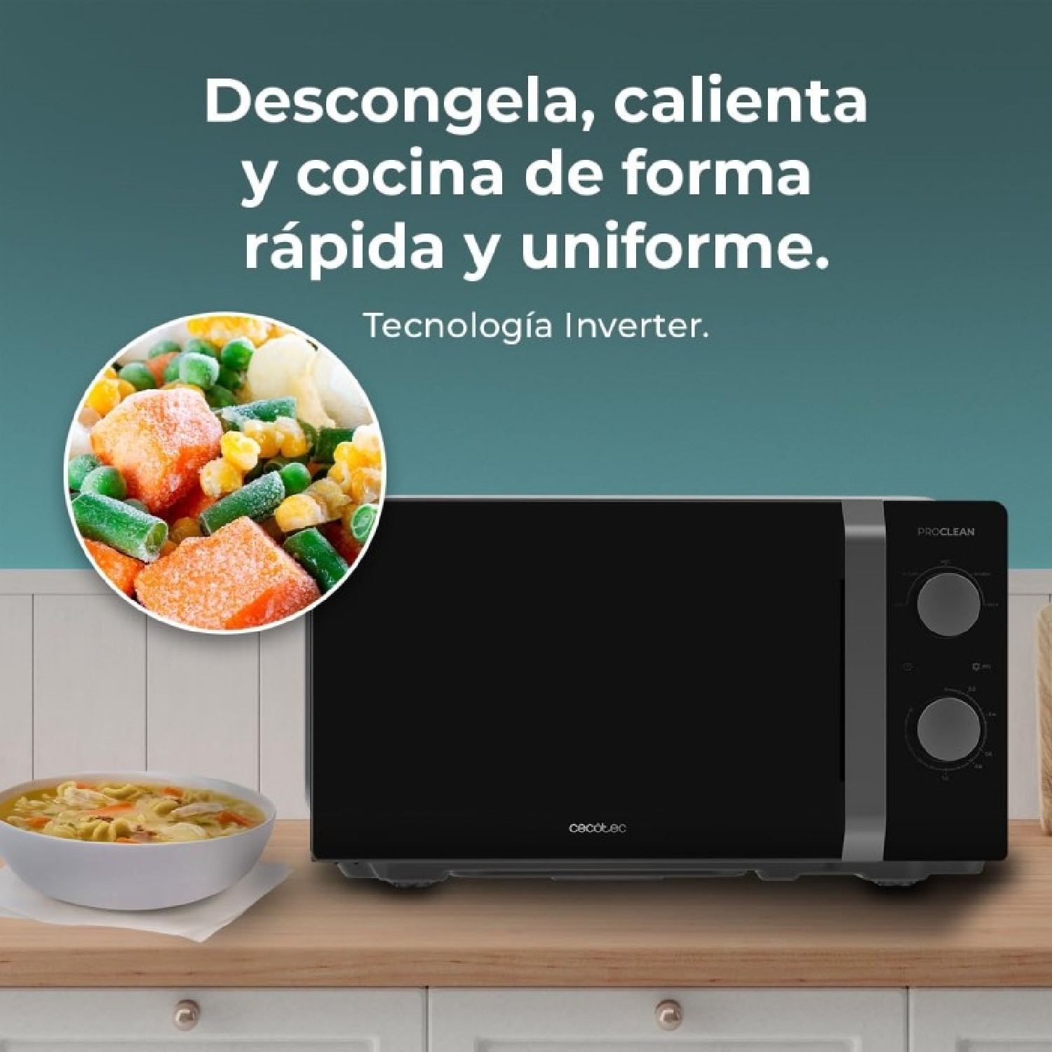 Cecotec Micro-onde Inverter Proclean 2010 Inverter