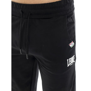 Pantalón de deporte de invierno para hombre sin puños con pequeño logo "Basic"