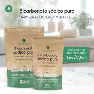 Pack 3x Bicarbonato sódico Planeta Huerto 2,5 Kg