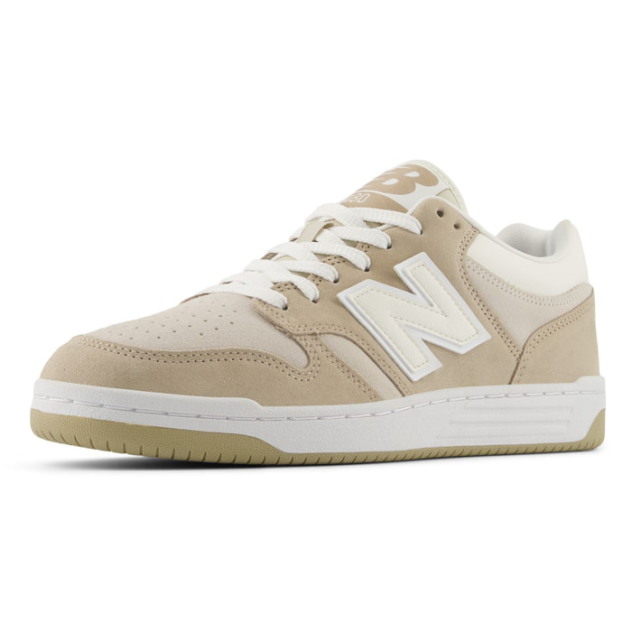 Sneakers 480 - cuir - beige