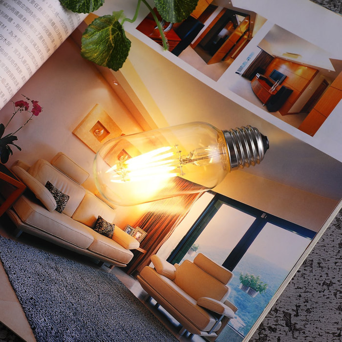 Lot de 100 ampoules filaments LED SEDNA E27 6W