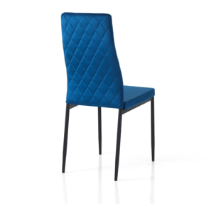 Tomasucci Lot de 6 Chaises FEFE' BLEU