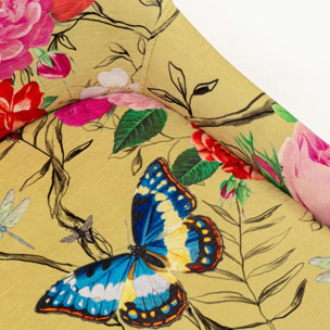 Chaise East Side Flower Fever jaune Kare Design