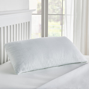Funda de Almohada | Algodón de Rizo | Antialérgica | Impermeable | Ideal para personas calurosas