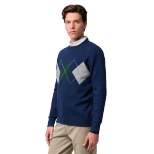 Kappa - Maglieria Uomo Blu - Avalon