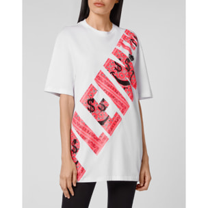 PHILIPP PLEIN T-shirt Round Neck SS Keep $miling