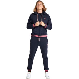 Tuta da uomo con cappuccio e zip Welcome Back