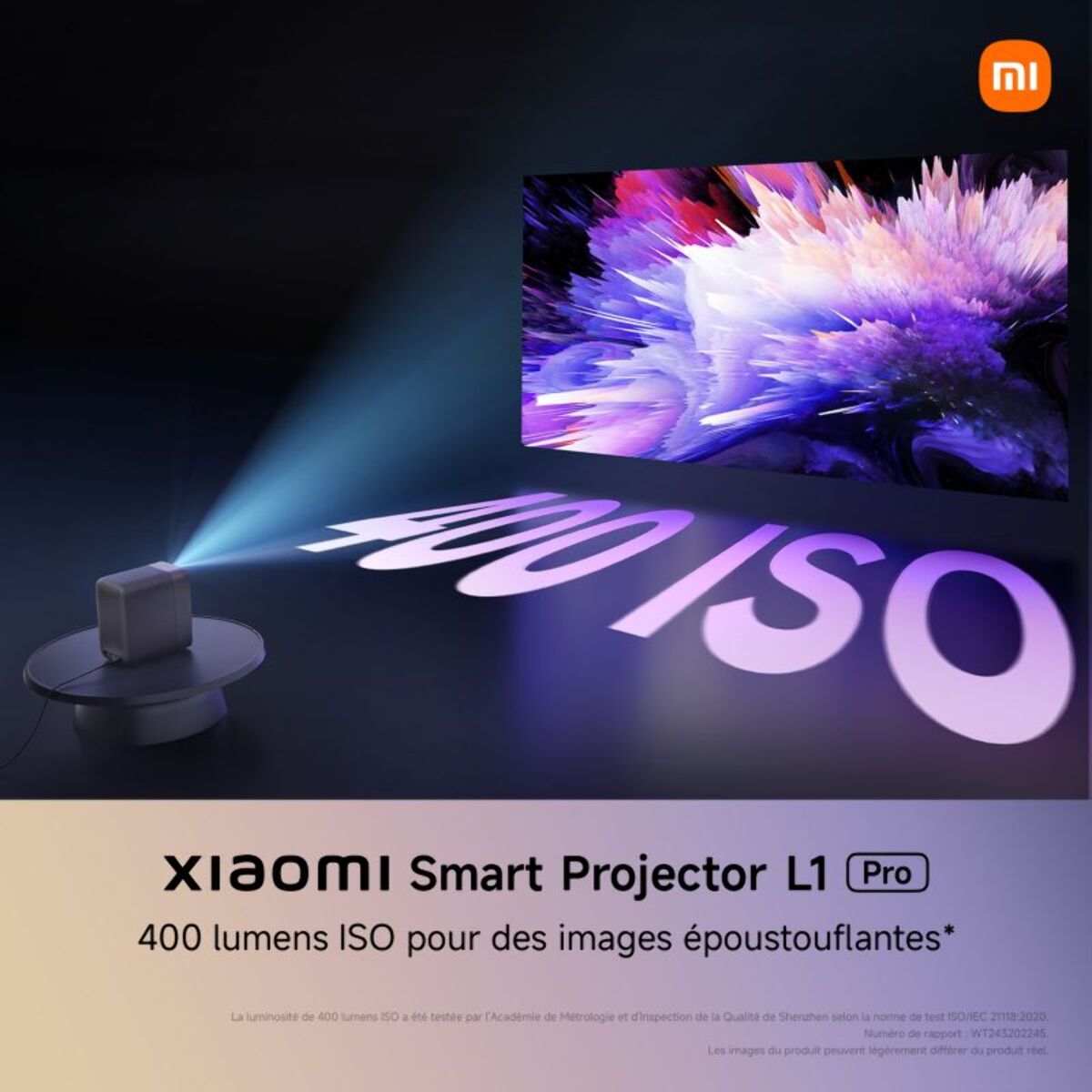 Vidéoprojecteur portable XIAOMI Smart Projector L1 Pro