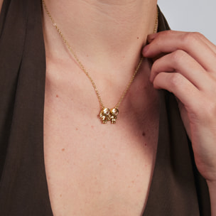 Collar Children acabado oro amarillo 18k