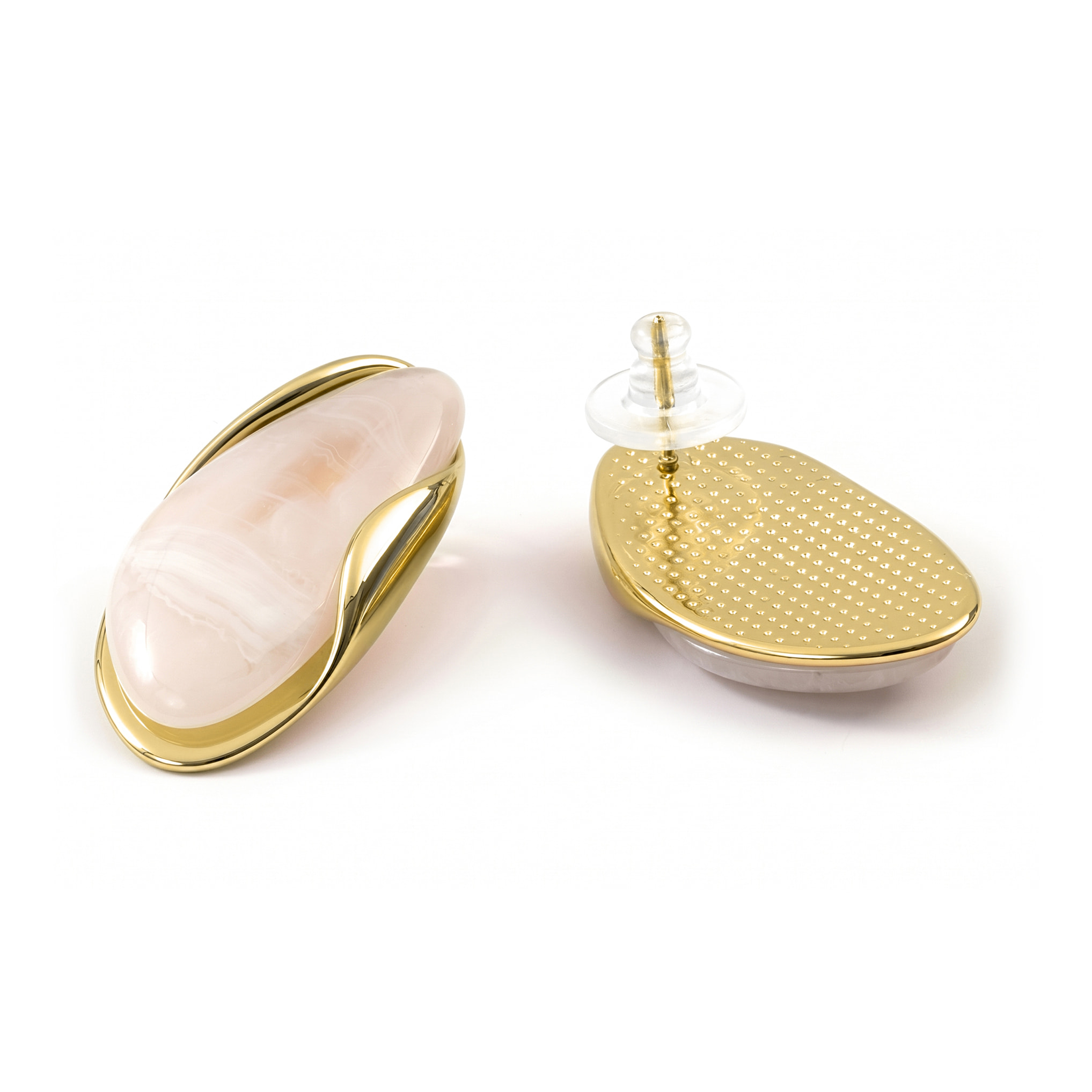 Pendientes Chisab acabado oro amarillo 18k