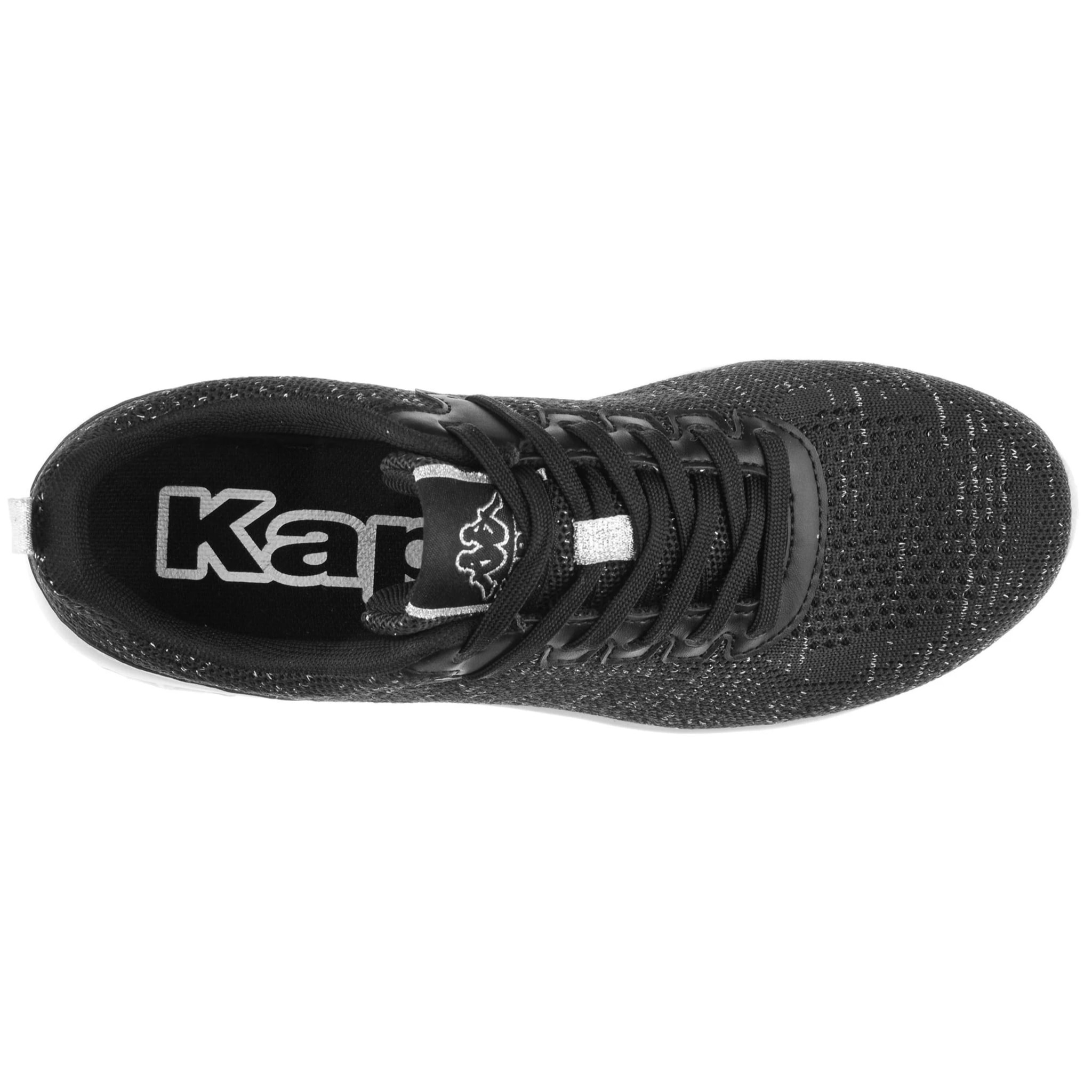 Kappa - Sneakers Mujer Negro - Logo Rostiew
