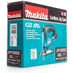 Sierra de calar 10,8V Li-ion MAKITA - Sin batería ni cargador - JV103DZ
