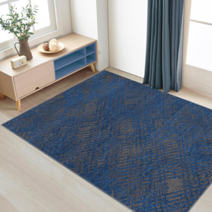 Tapis kilim Piro tissé en relief aspect 3D