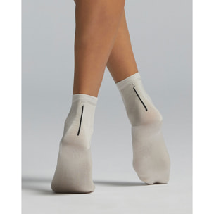 Calzino Cassiopea viscosa con strass sul retro