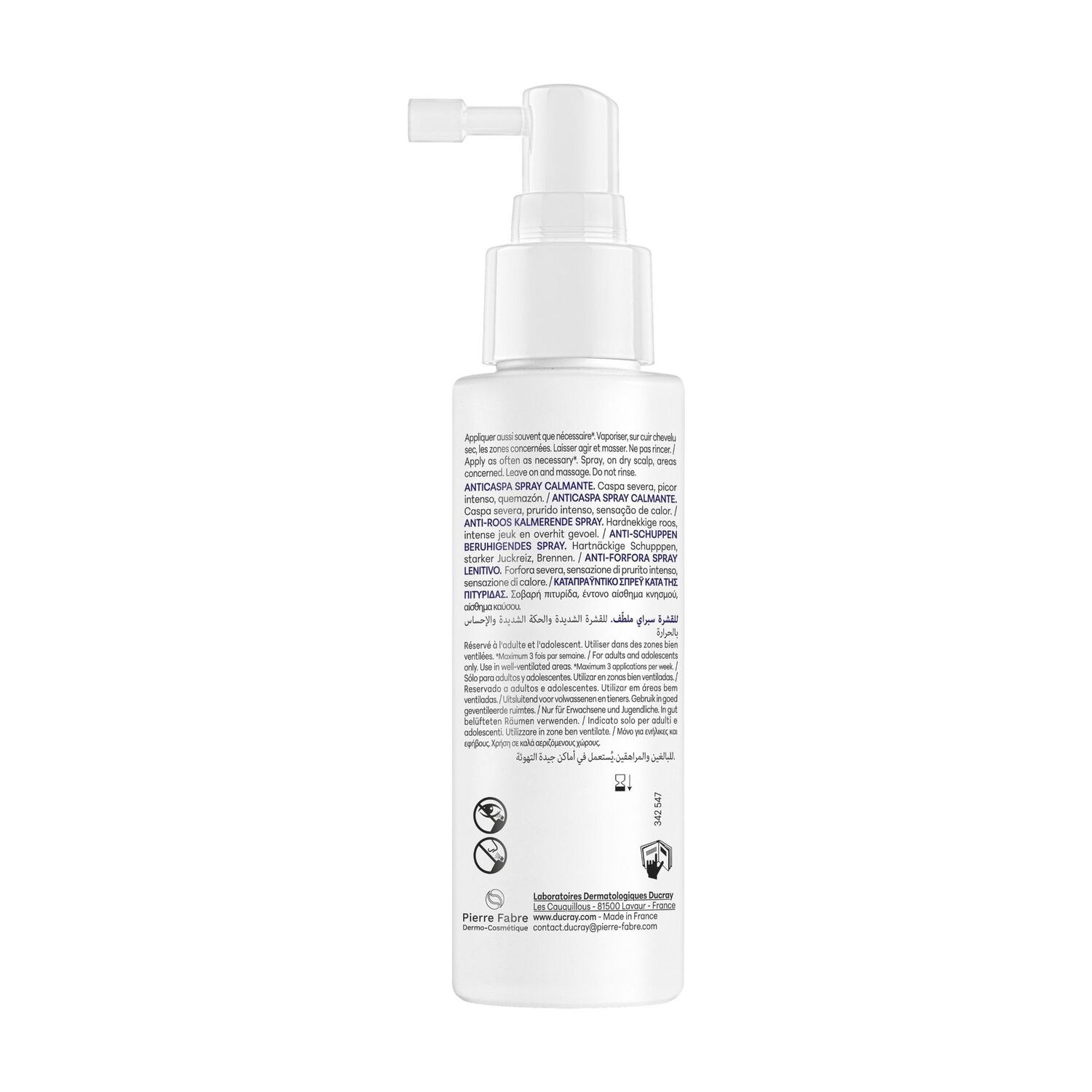 Kelual DS Intensive - Spray Calmant Anti-Pelliculaire 100 ml