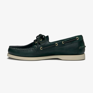 Sebago - Docksides Uomo Verde - Docksides Portland Waxed
