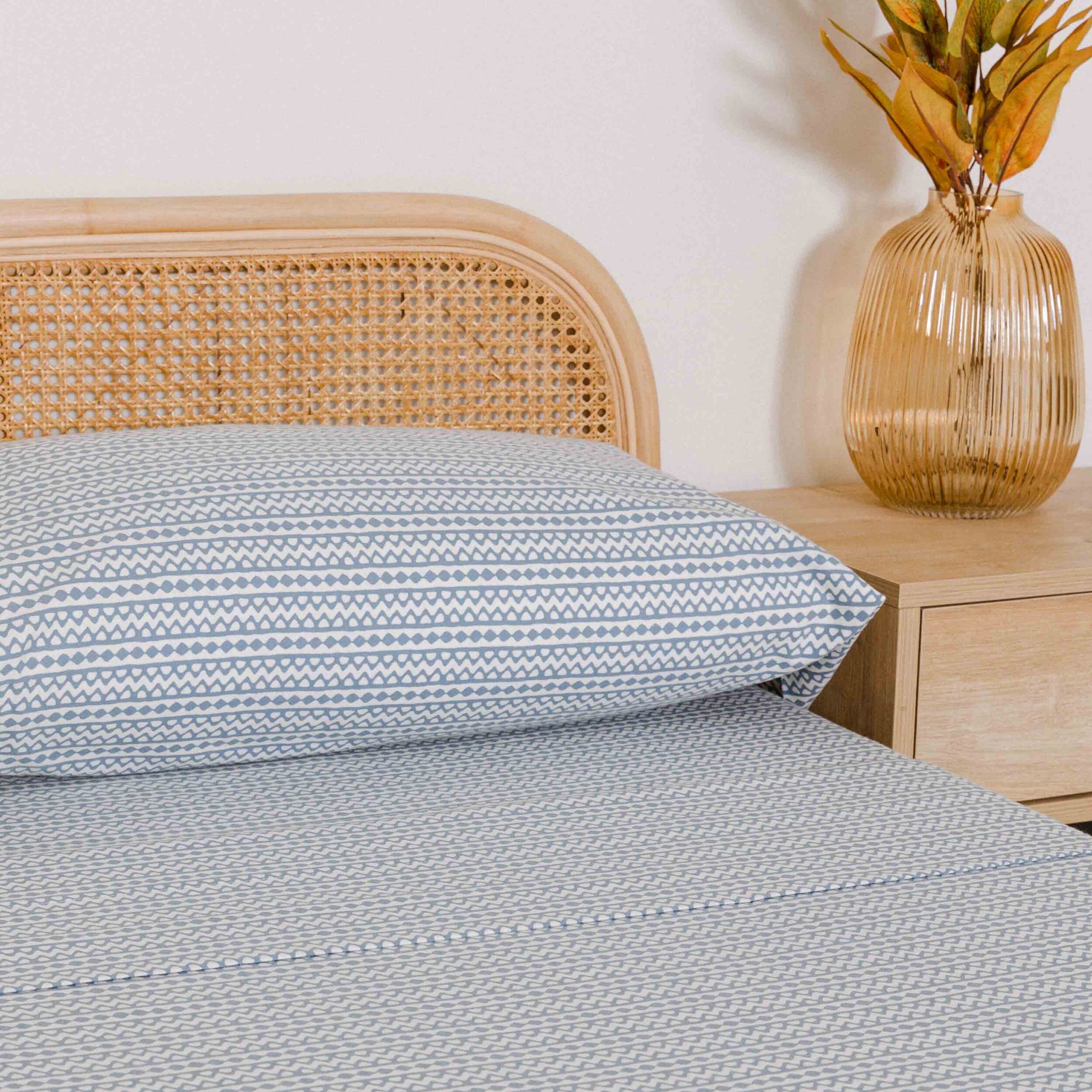 Set di lenzuola in flanella etnico