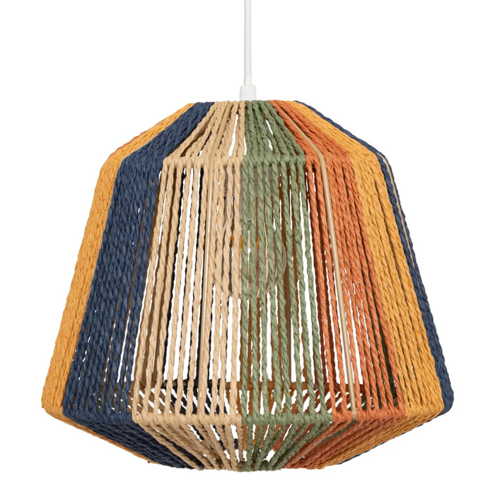 Suspension en corde "Jily" D29cm
