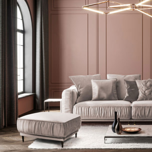 Pouf taille S Fiorenzo Velours