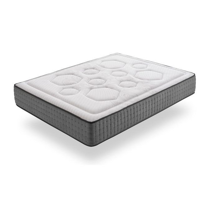 Matelas Hexacare | ressorts ensachés |Épaisseur +/- 28 cm, 1 place - Moonia