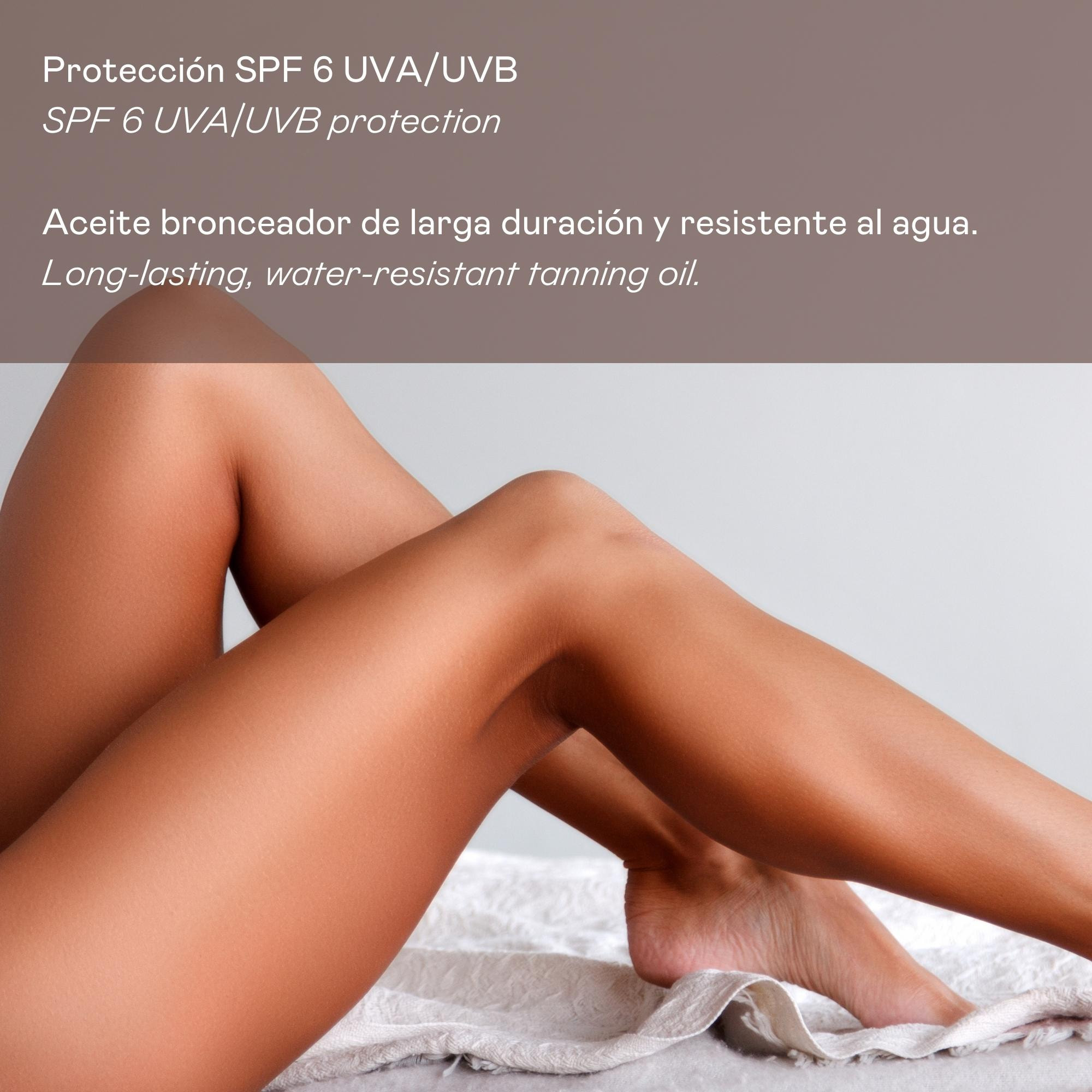 Valquer Aceite solar SPF 6 con acelerador del bronceado - 250 ml