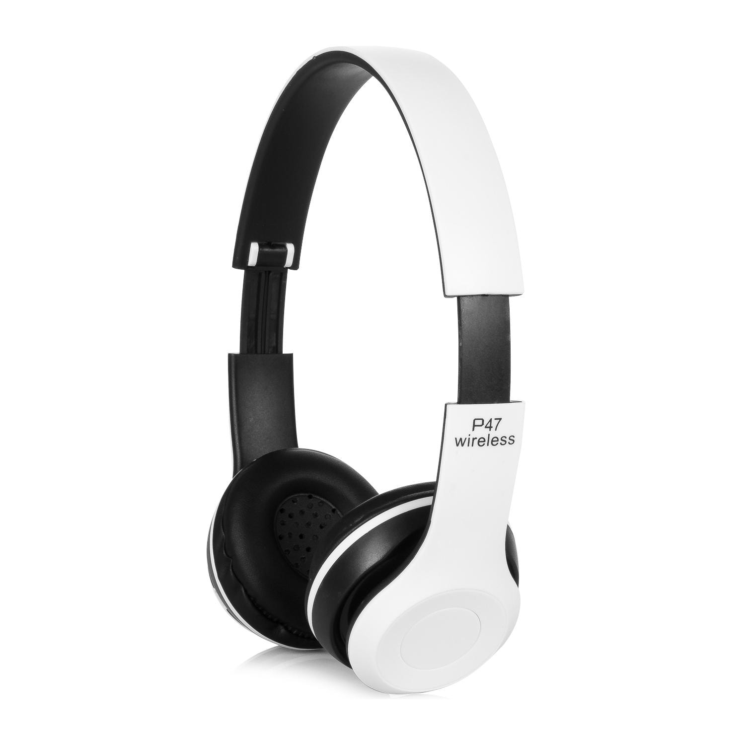 Cascos auriculares P47 Bluetooth 5.0 +EDR con radio FM incorporada y lector de Micro SD.