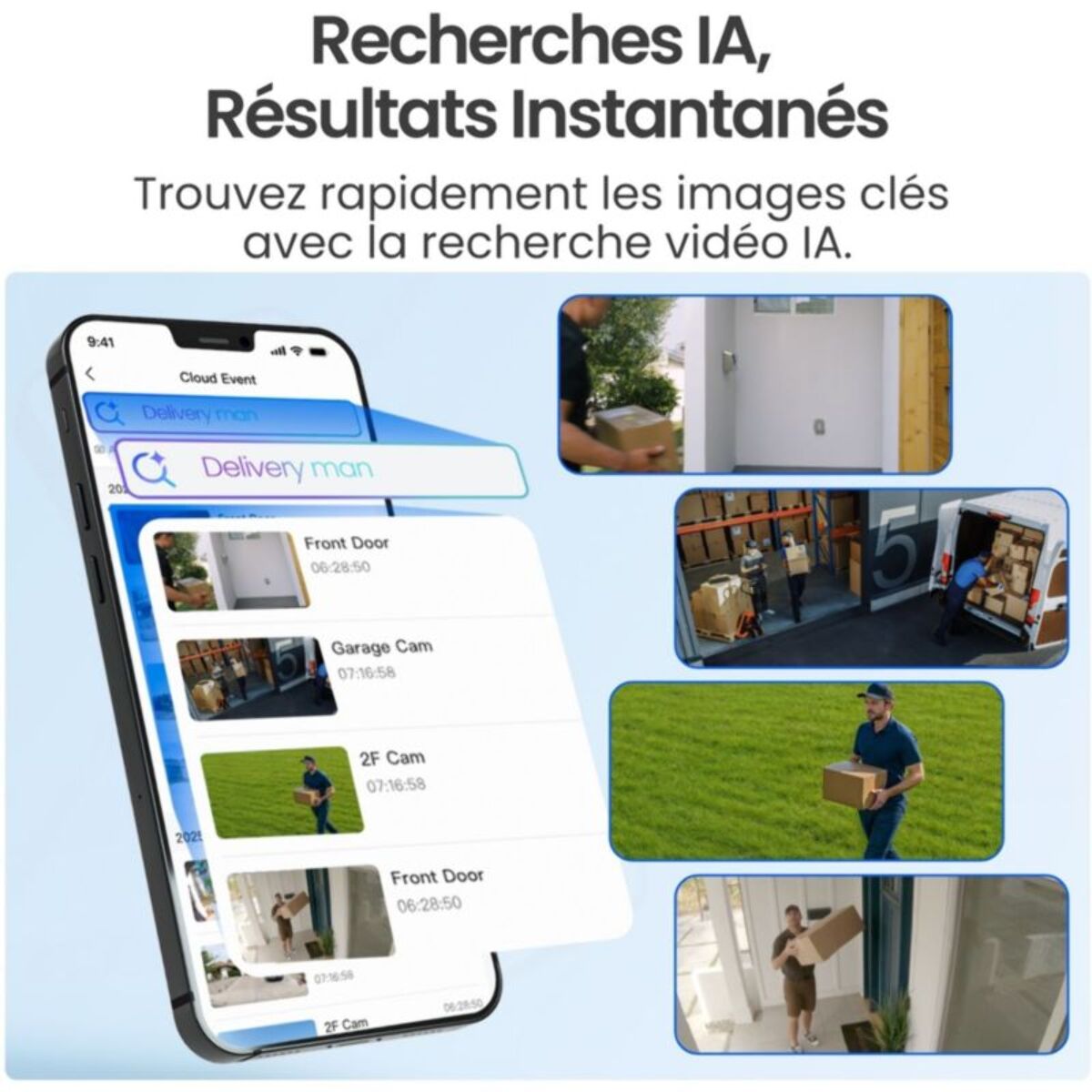 Caméra de surveillance REOLINK floodlight F850W