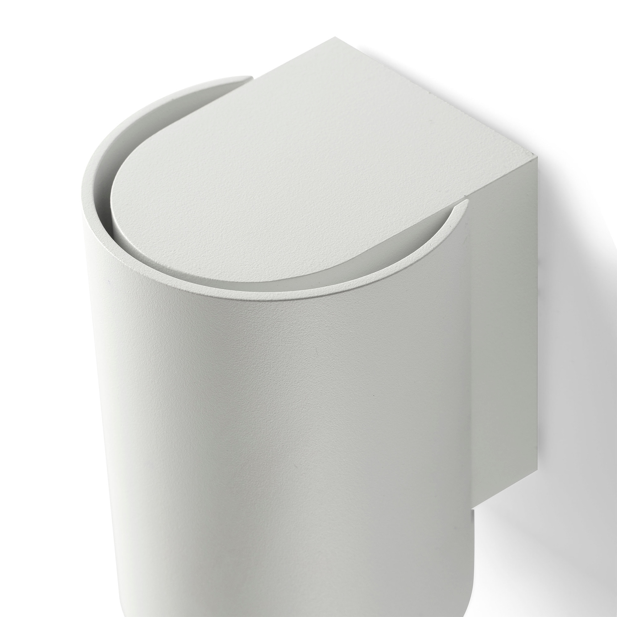 KOV 1L Lampada da parete rotondo bianca 2700K 34°