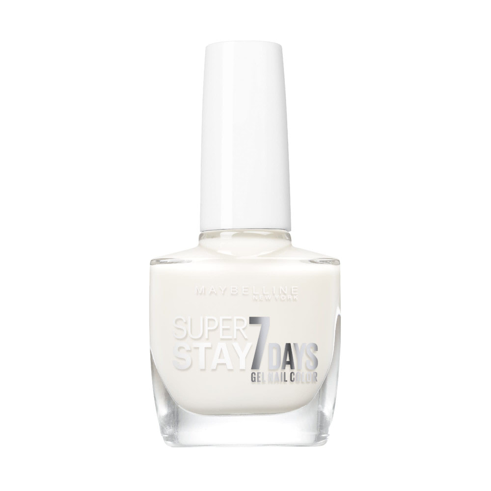 Maybelline New York Superstay 7 Days Vernis à ongles longue tenue 71 - Blanc pur 10 ML