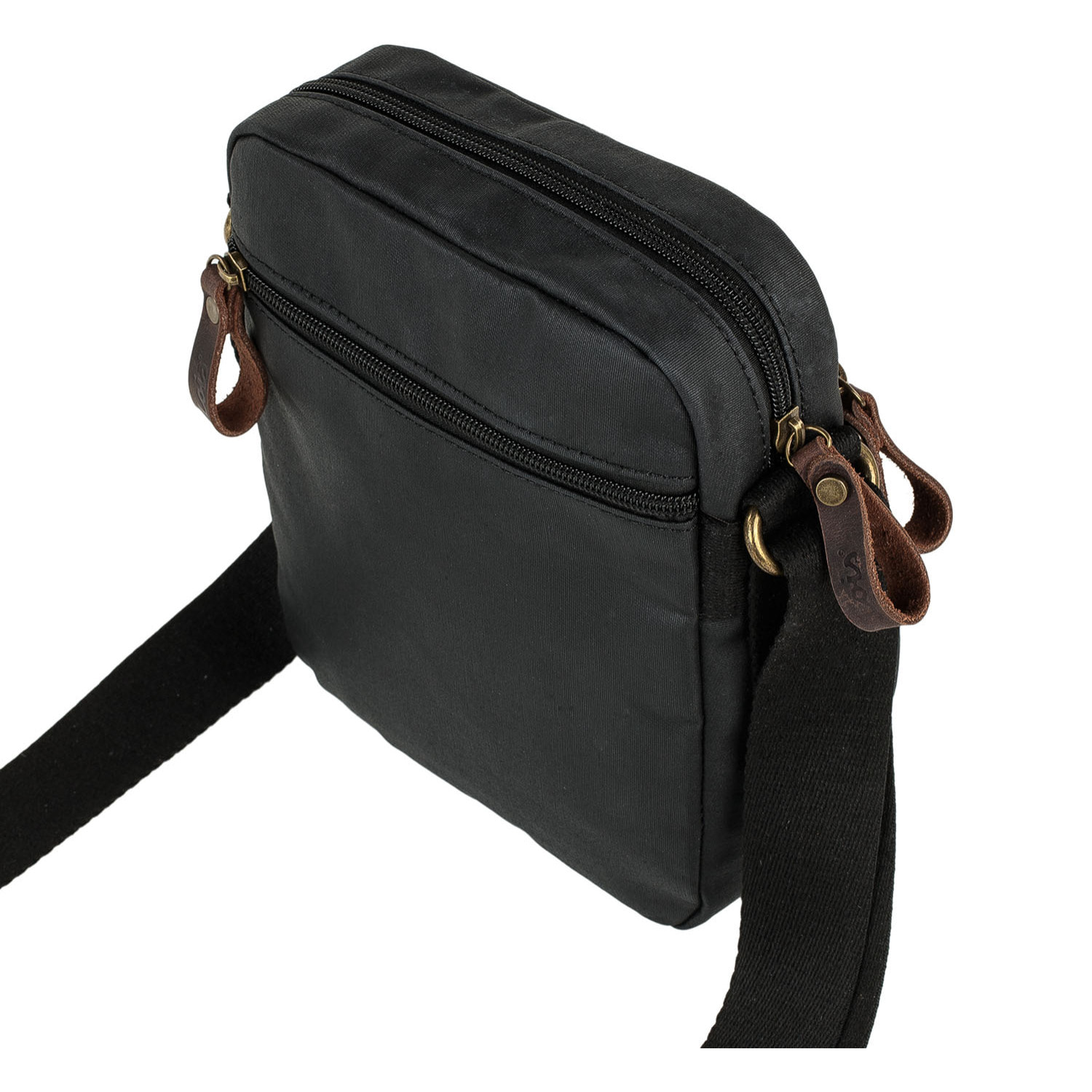 Bandolera Hombre Textil Lois Hubbard Negro