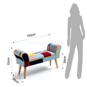 Tomasucci panca ''KALEIDOS'' multicolore